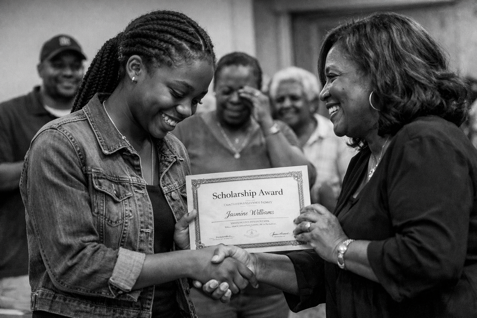 Scholarship award ceremony